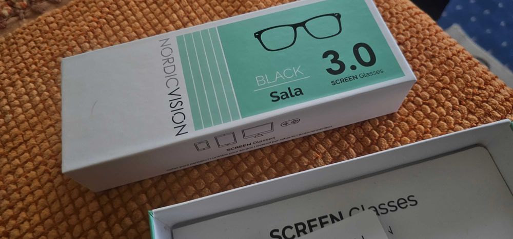 ochelari de  vedere si protecție  ecran Nordic Vision Black Sala 3.0.