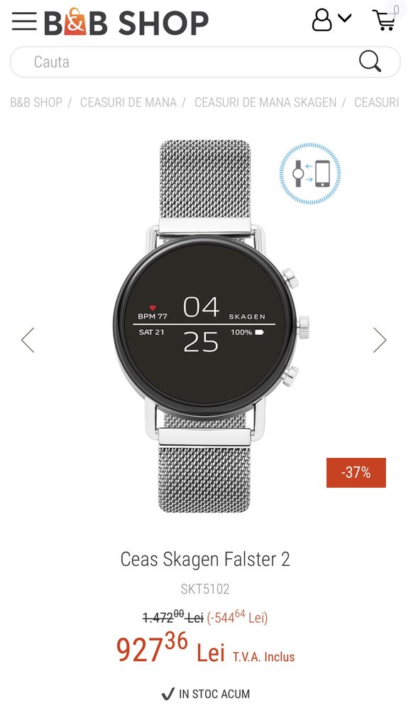 Smartwatch Skagen Falster 2