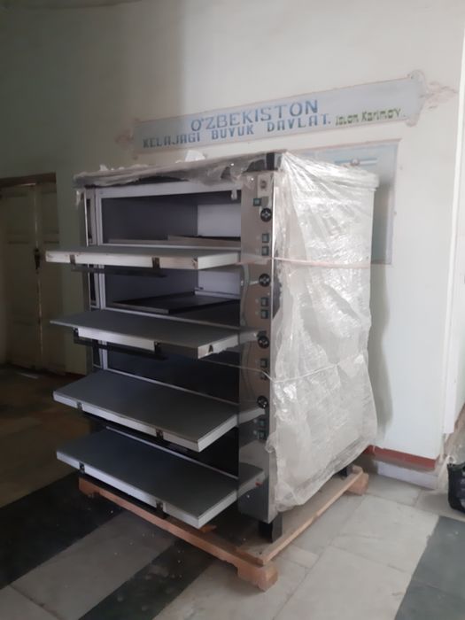 печь для хлеба, самсы , печнье, торт, буханка . 4 ярусный . универсаль