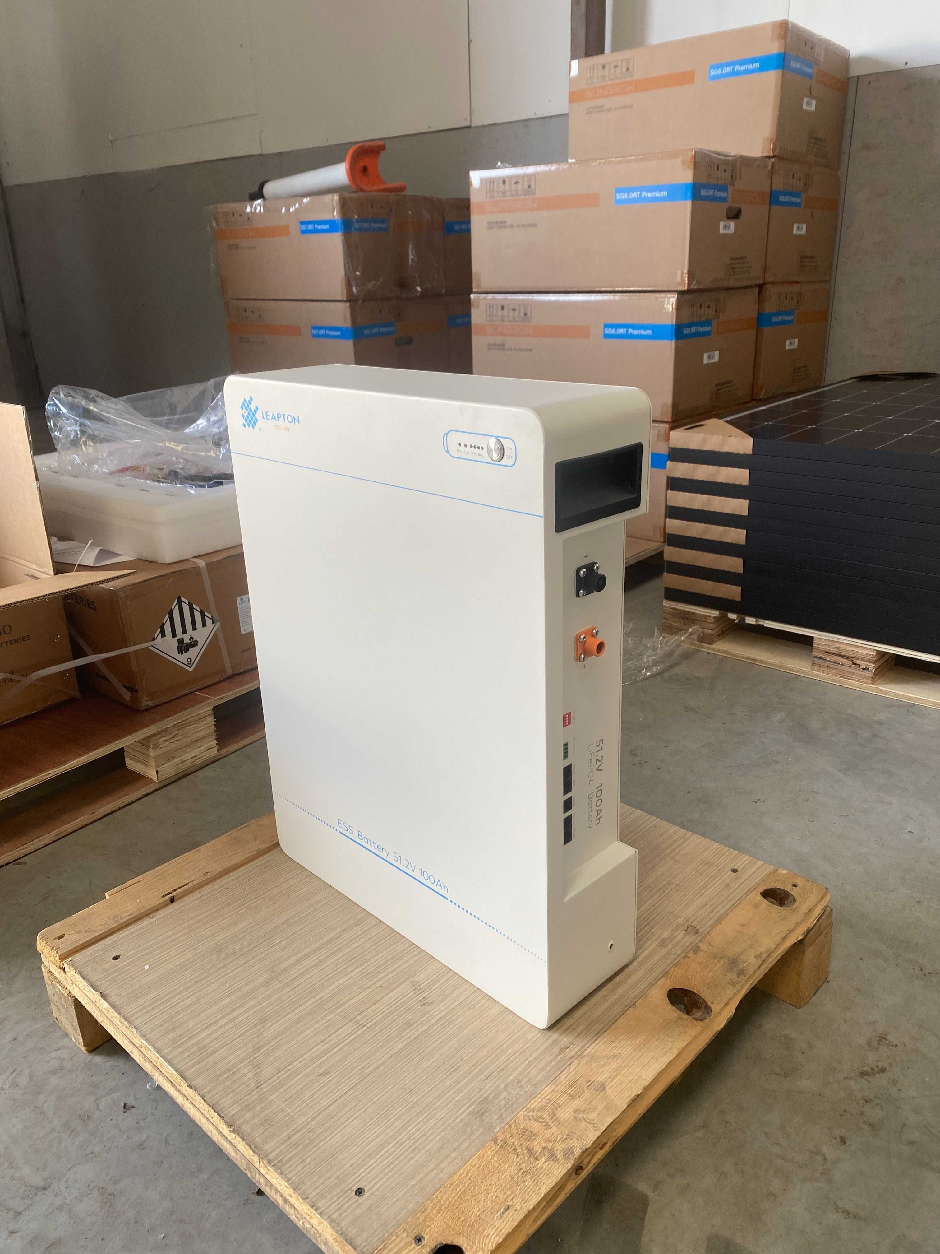 Baterie LiFePO4 5kWh Leapton Energy 10 ani garantie sisteme off/hibrid