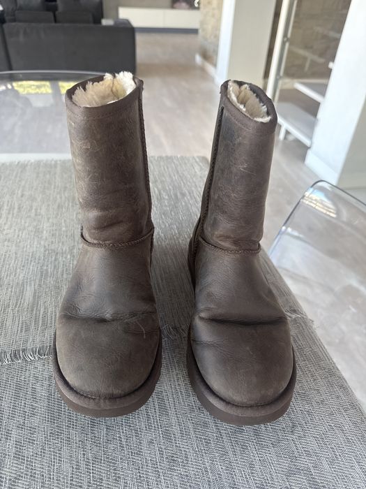 Ugg piele,maro,marimea 39