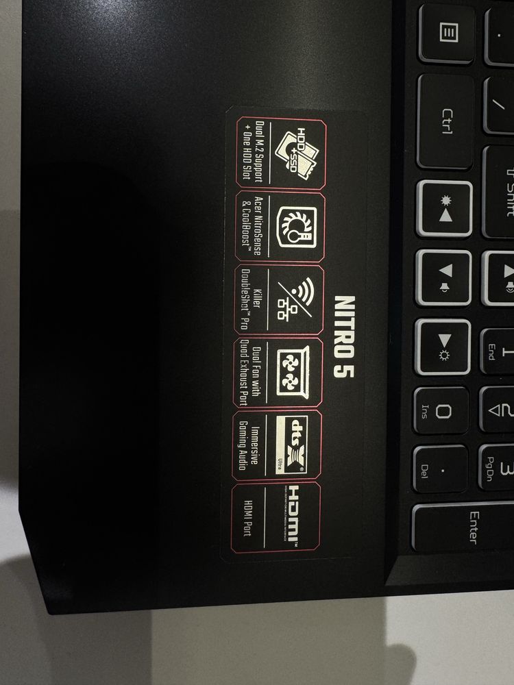 ACER Nitro 5 165HZ