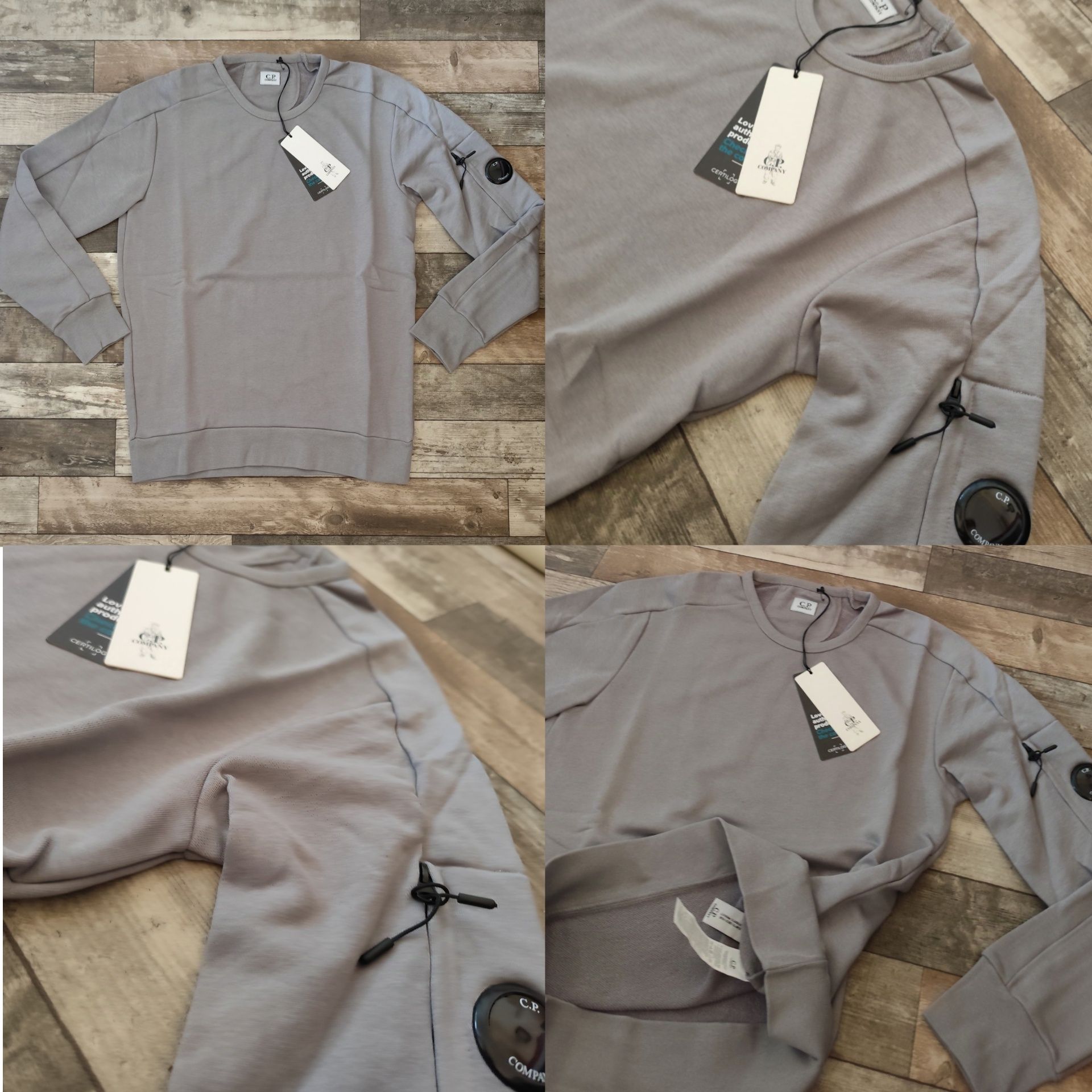 Мъжка фланелка блуза Stone Island C.p Company 100% памук нови худу