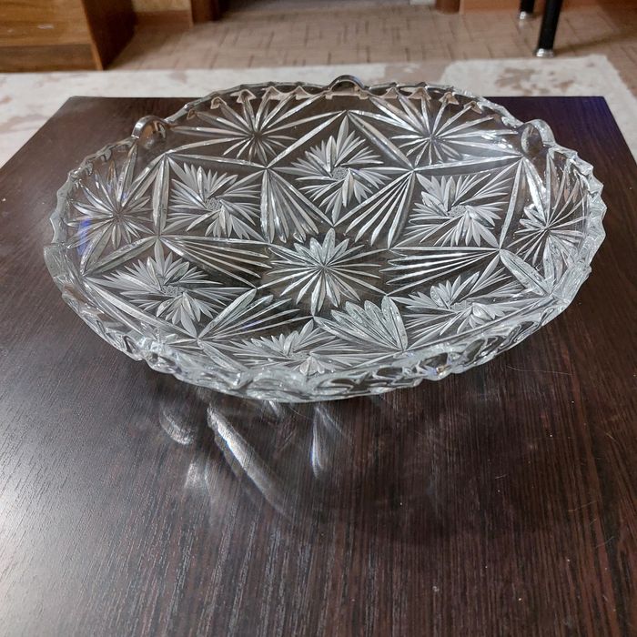 Хрустальная ваза для фруктов