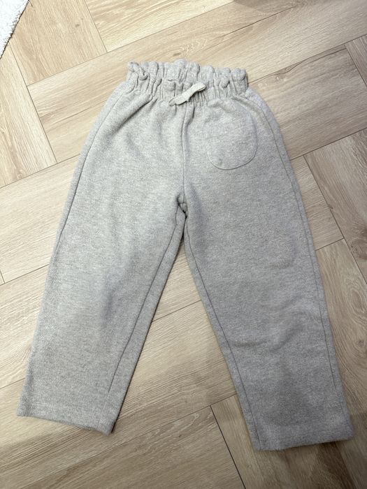 Pantaloni Zara fete din tricot marimea 4-5 ani