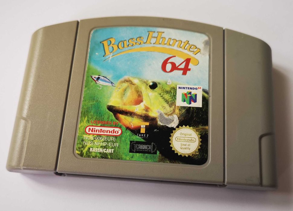 Bass Hunter 64 N64 Nintendo 64 PAL