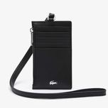 Lacoste телешка кожа картодържач + портфейл