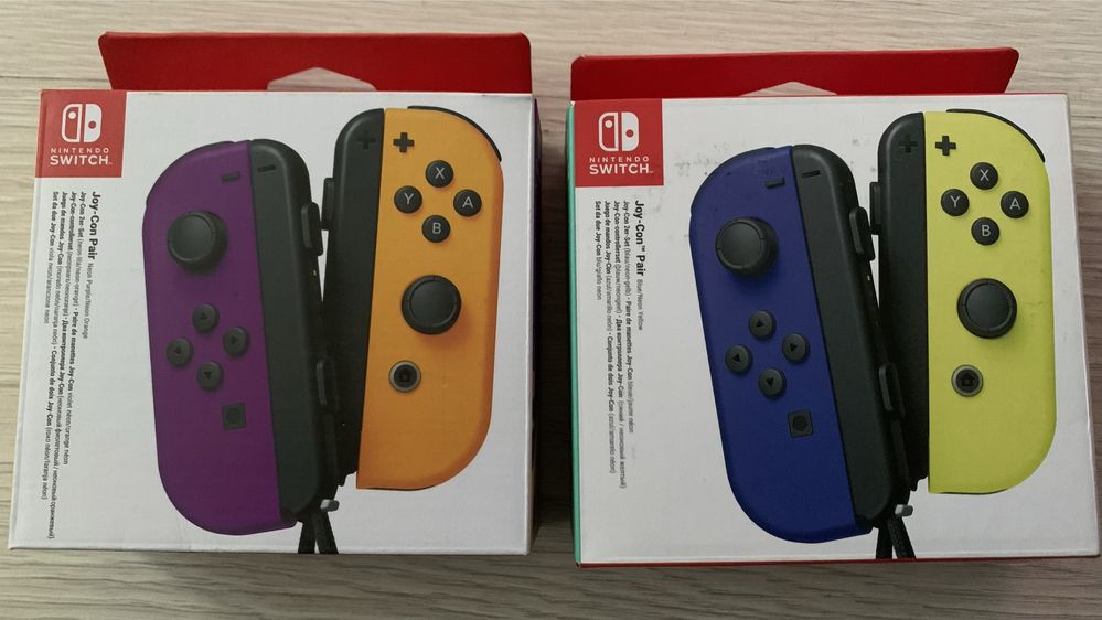 SIGILAT Garantie 1 an Controllere Nintendo Switch Joy Con culori diver