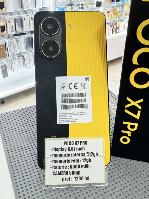 Poco X7 PRO 12/512 nou