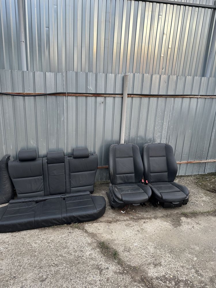 Interior Scaune stanga dreapta BMW X5 E53 sport comfort Full electric