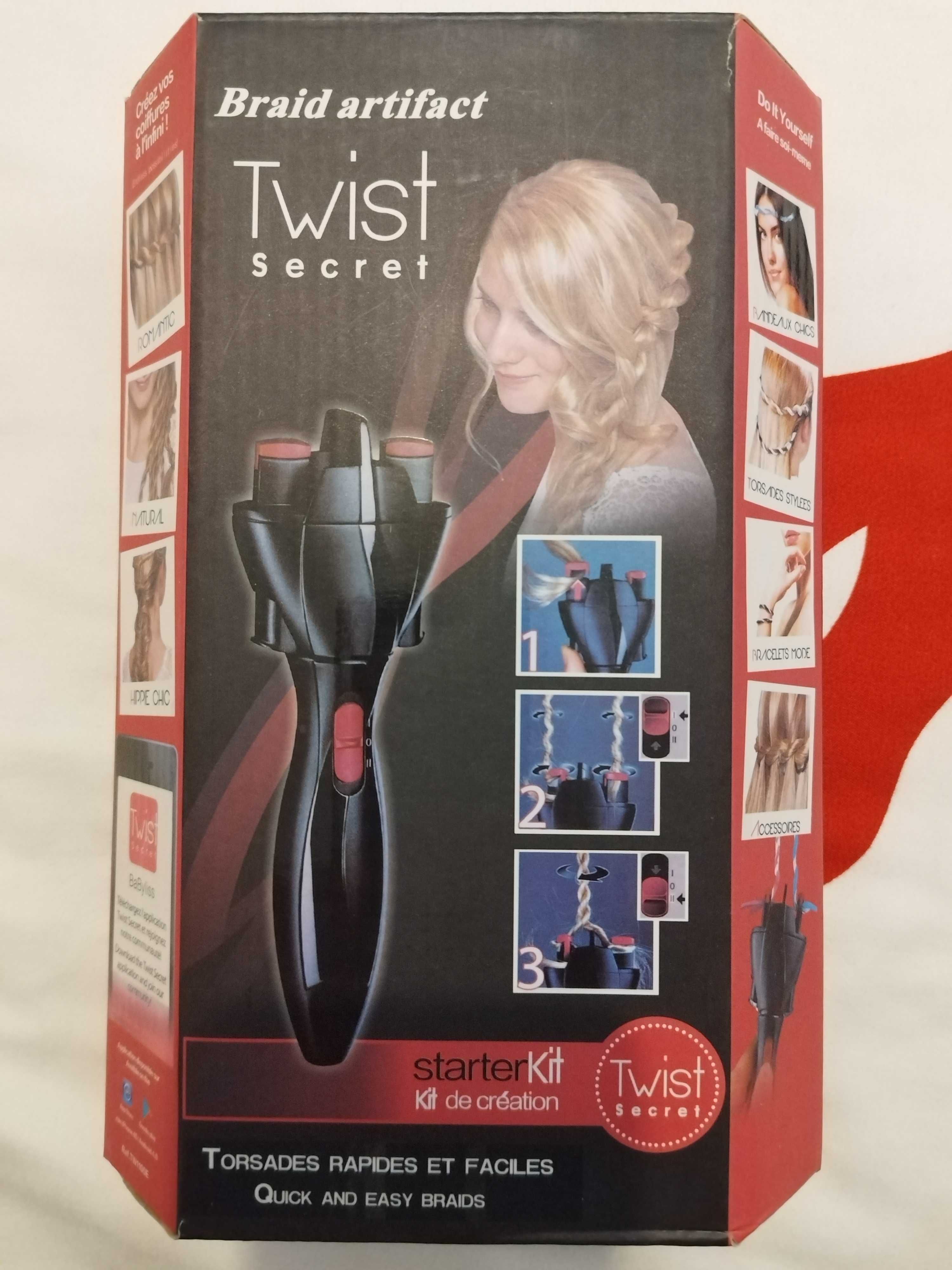 Aparat Twist Secret pentru impletit parul