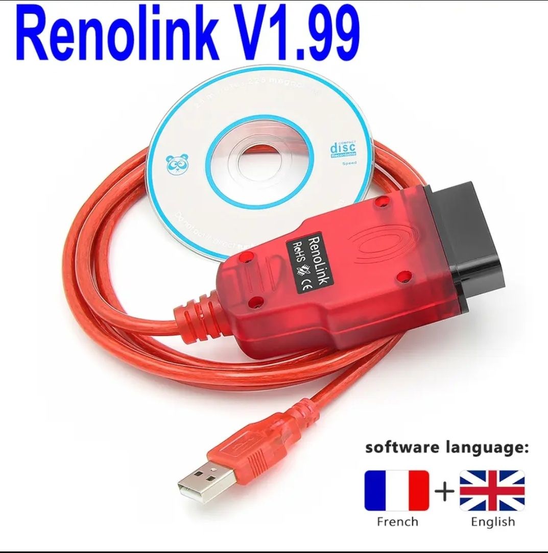 Renolink 1.99 кабель для Рено