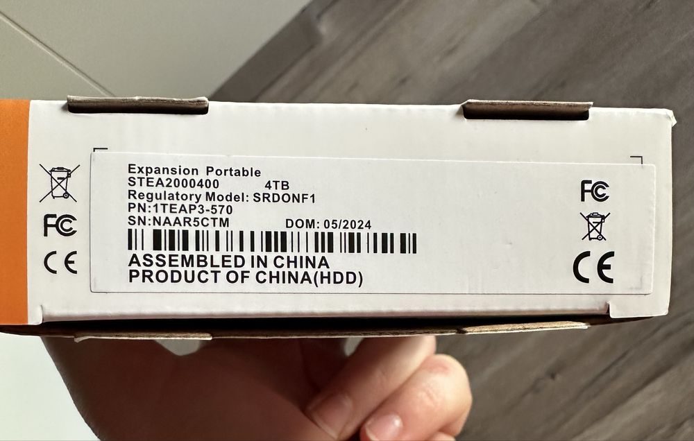 SSD portabil Seagate 4TB
