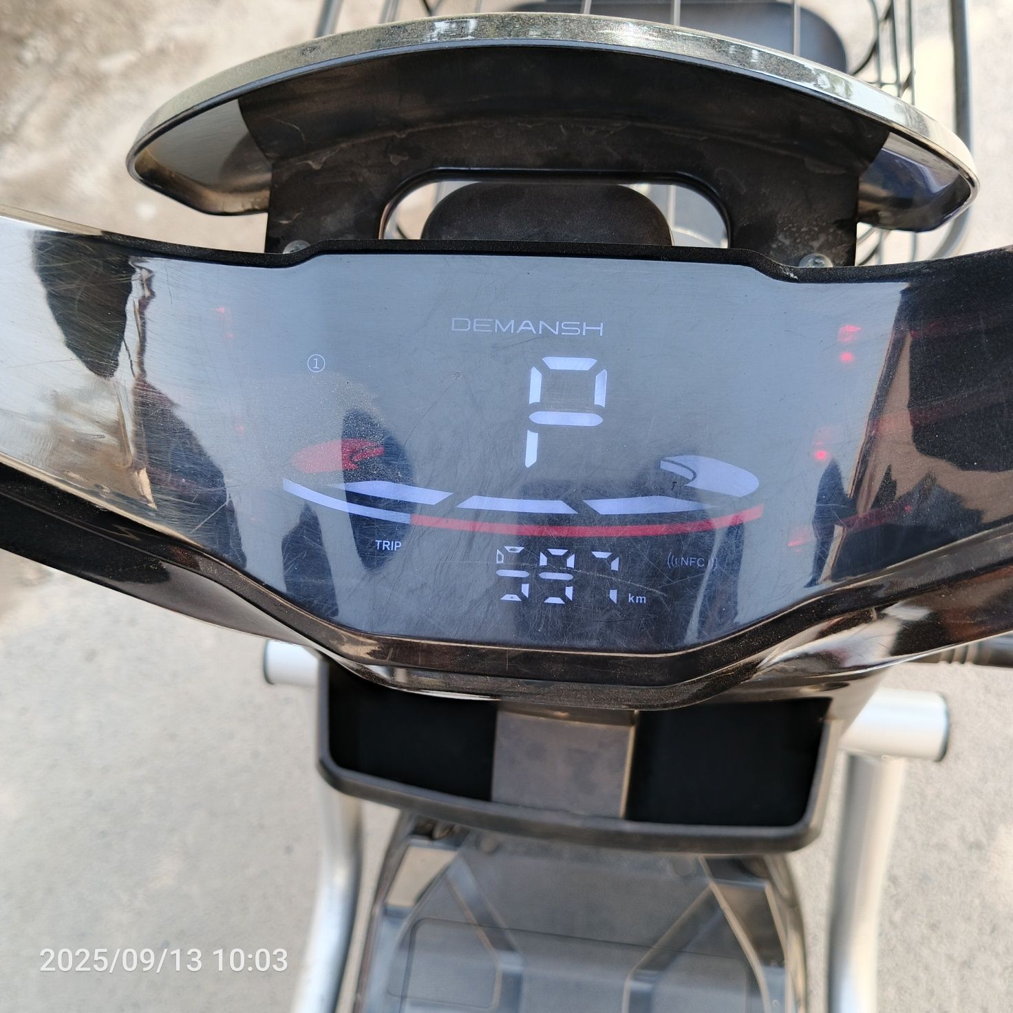 Skuter Demansh xolati idial prabek 1800 akumulyator 5 talik 20 amper