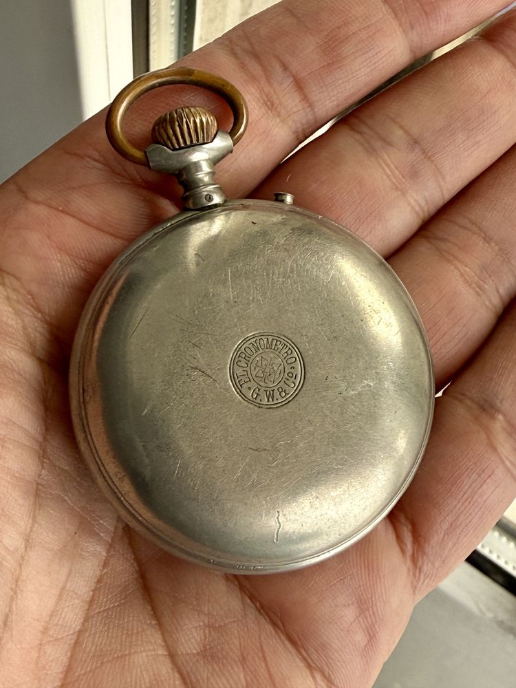 Ceas de buzunar colectie vintage El Cronometro GW&Co vintage