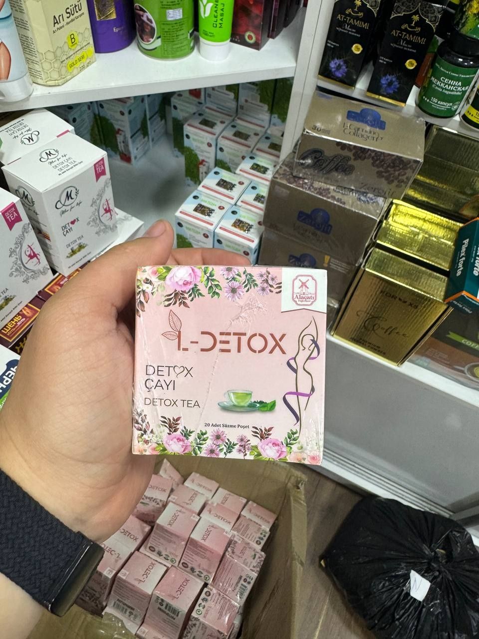 L detox choyi Orginal ozdirish uchun Л детох чай