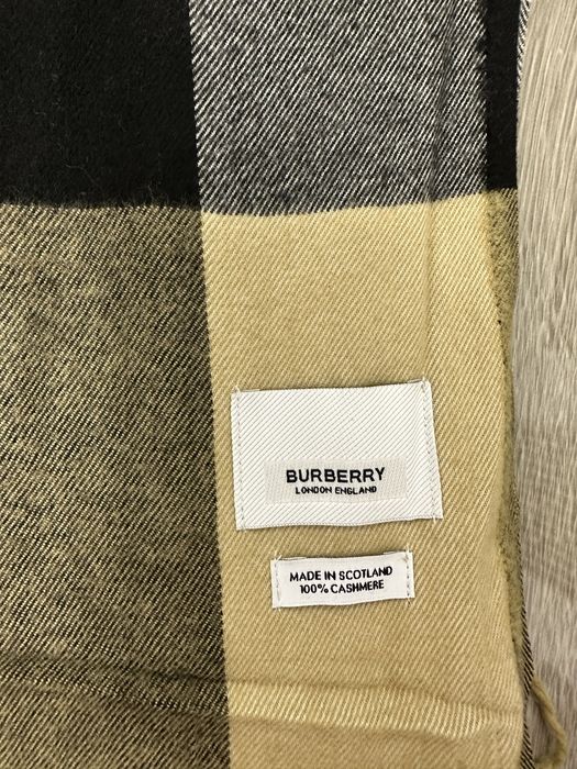 Fular Burberry casmir unisex