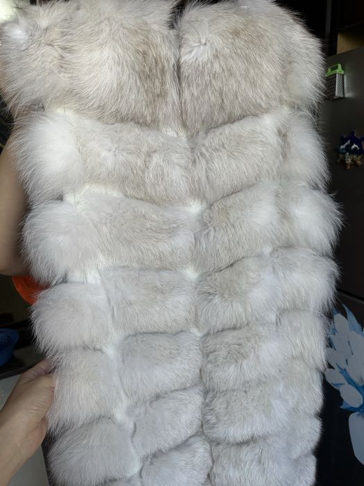 Меховая безрукавка, натуралка ( писец )
