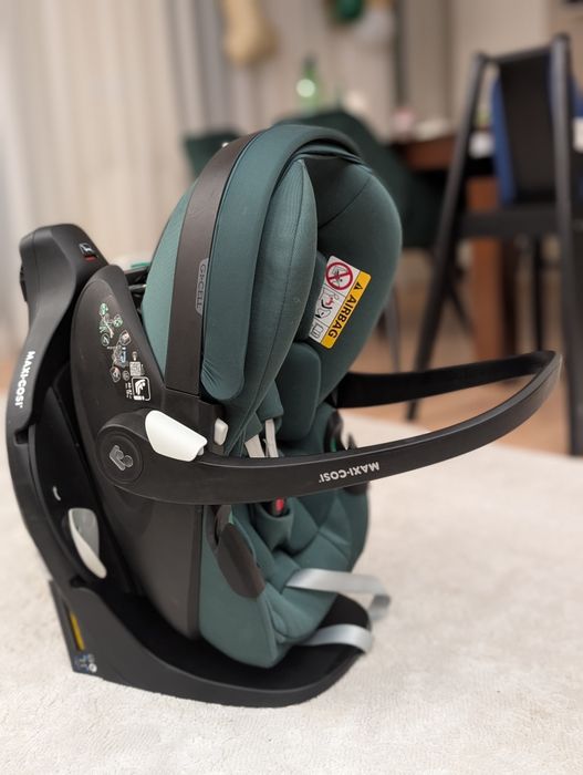 Scoică Maxi-Cosi Pebble 360 Pro + bază ISOFIX + adaptor carucior YOYO