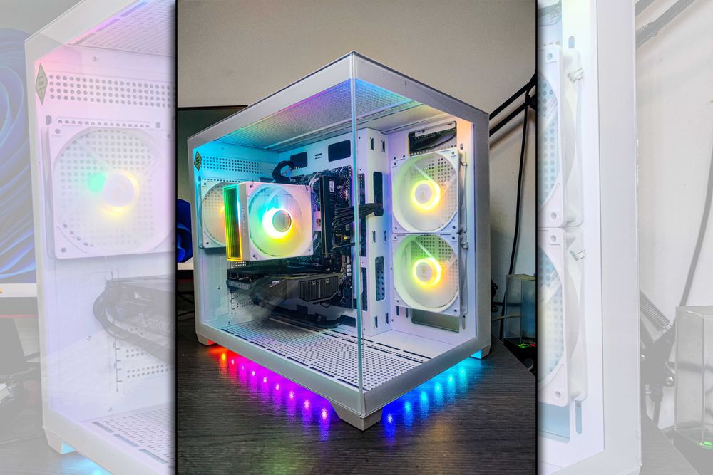 Нов! Ryzen 7 5700X, RTX 5060, 32GB RAM, 1TB SSD Nvme