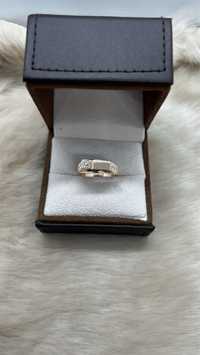 Элегантный кольцо с брилянтами 583проба  3,22gr 20-размер