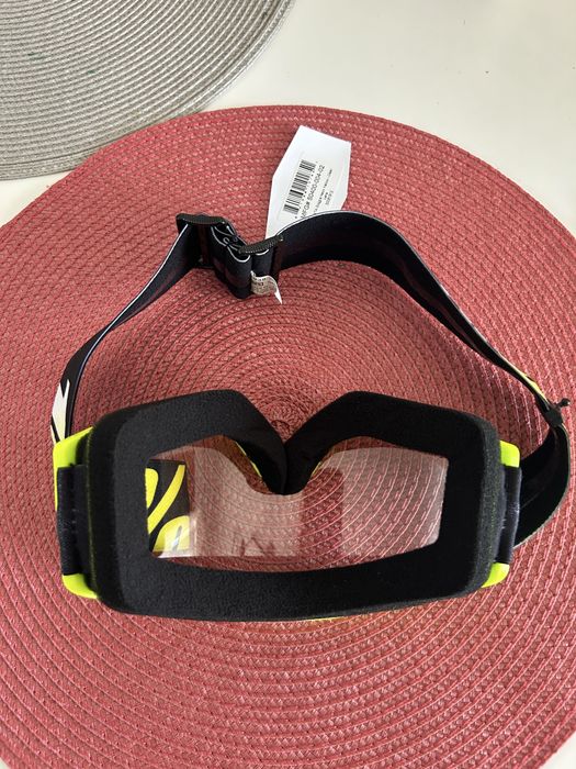 Ochelari motocross Strata goggle Neaon Yellow Clear Lens