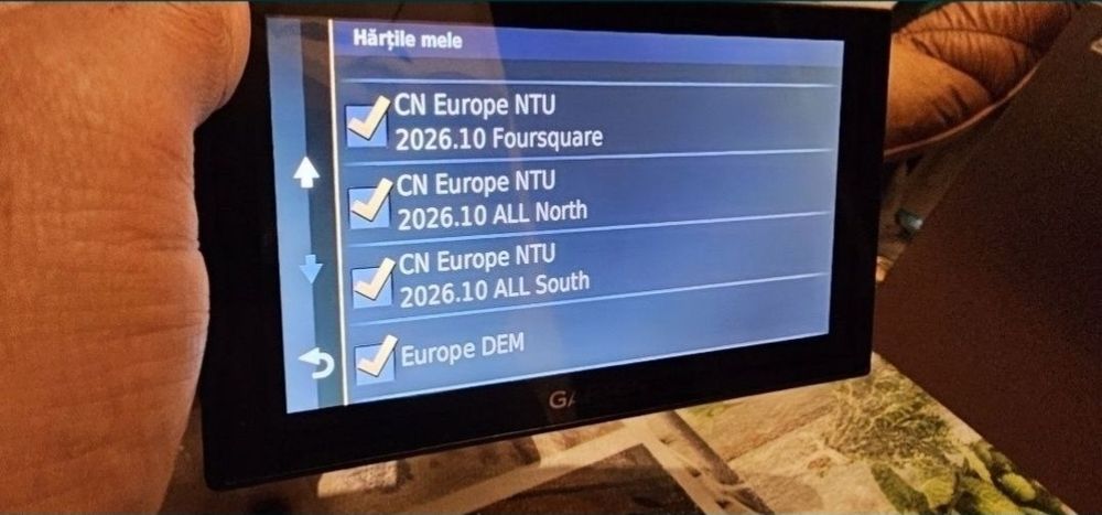 GPS auto,marca Garmin seria 660LMT-D Camper pentru Rulota si transit