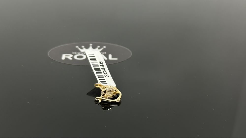 Bijuteria ROYAL : Cercei AUR 14 K / 1.15 GR