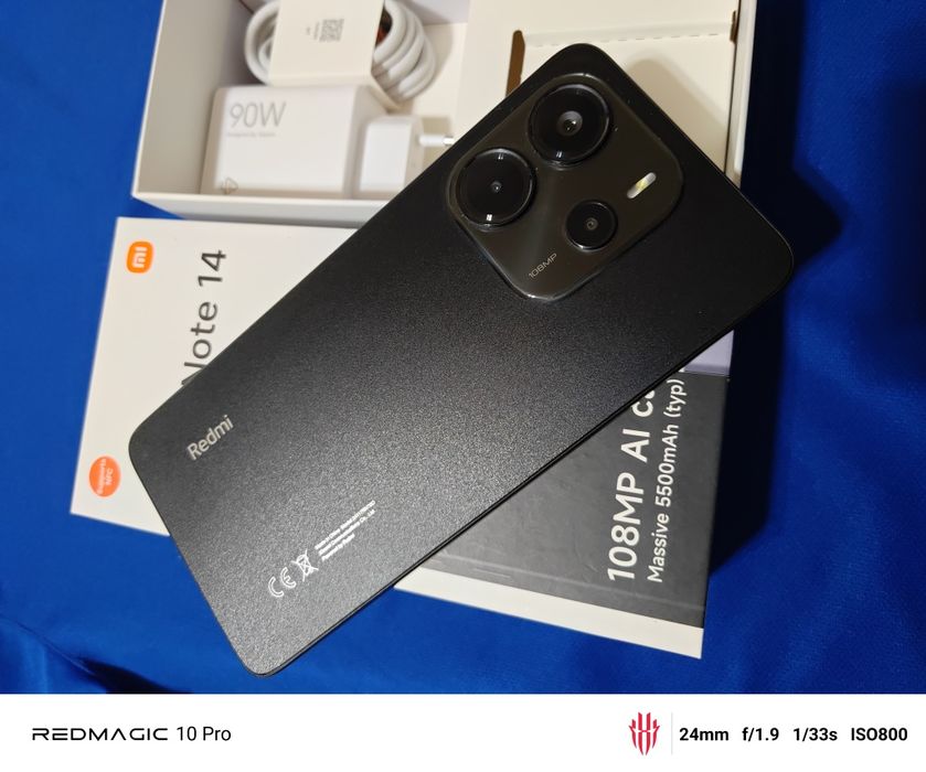 Redmi Note 14 128 gb Ram 6 польный комплект