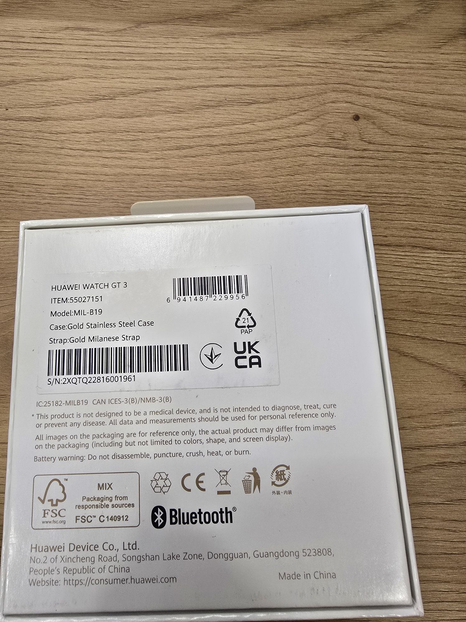 Huawei GT3 42 mm Gold
