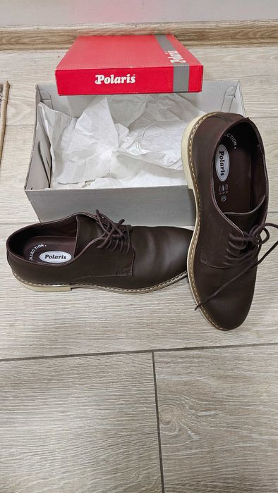 Елегантни мъжки обувки Polaris