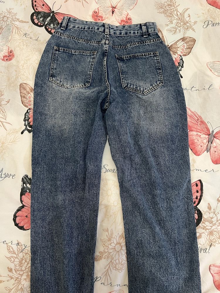 Дънки модел Mom fit