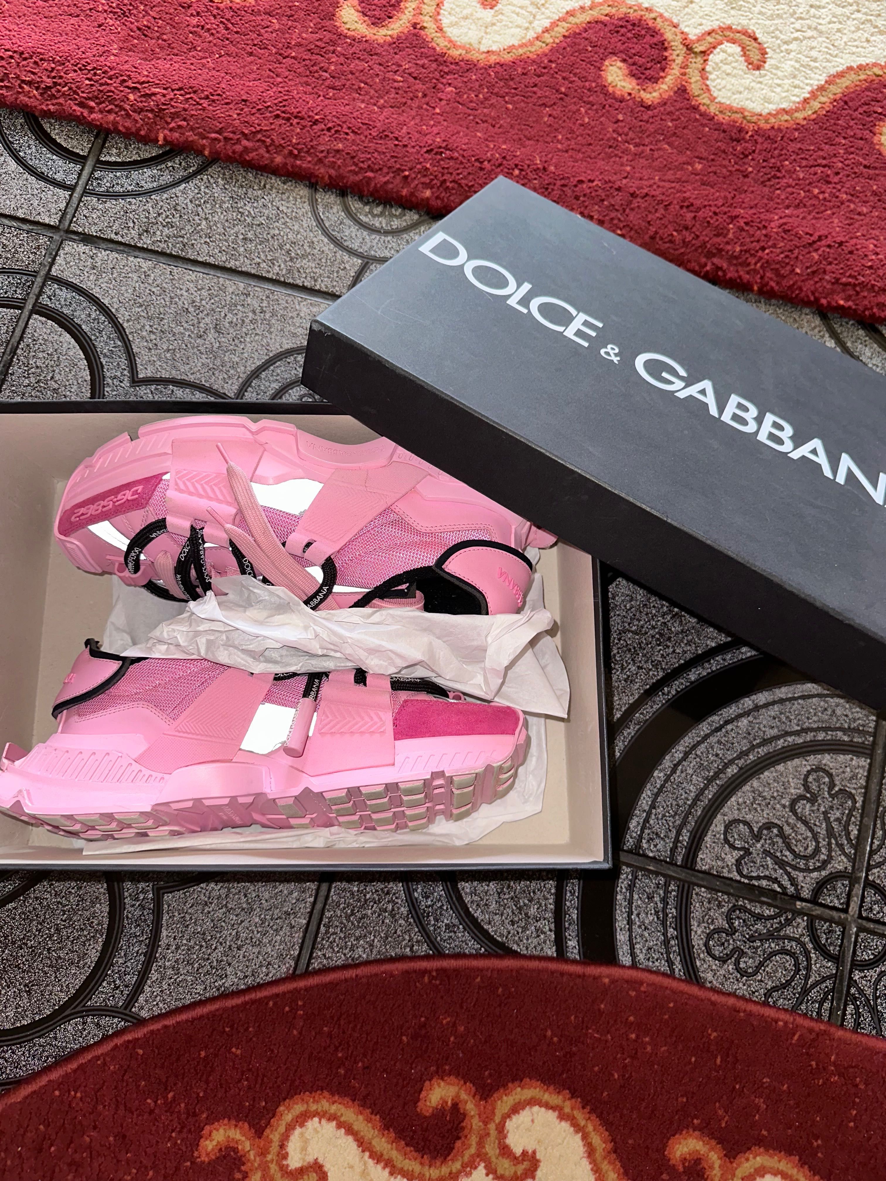 adidasi Dolce Gabbana Space Pink