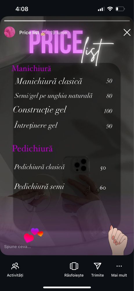 Manichiura sector 4