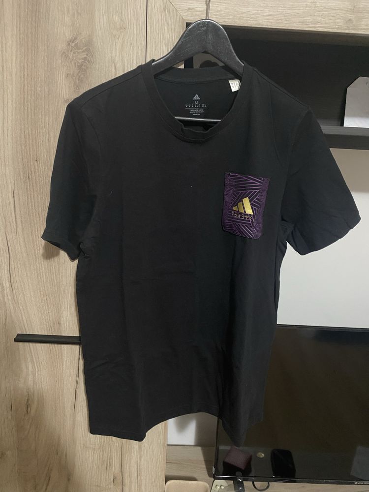 Tricou Adidas negru Wakanda Forever Edition