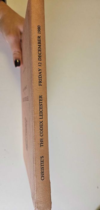 The Codex Leicester by Leonardo da Vinci