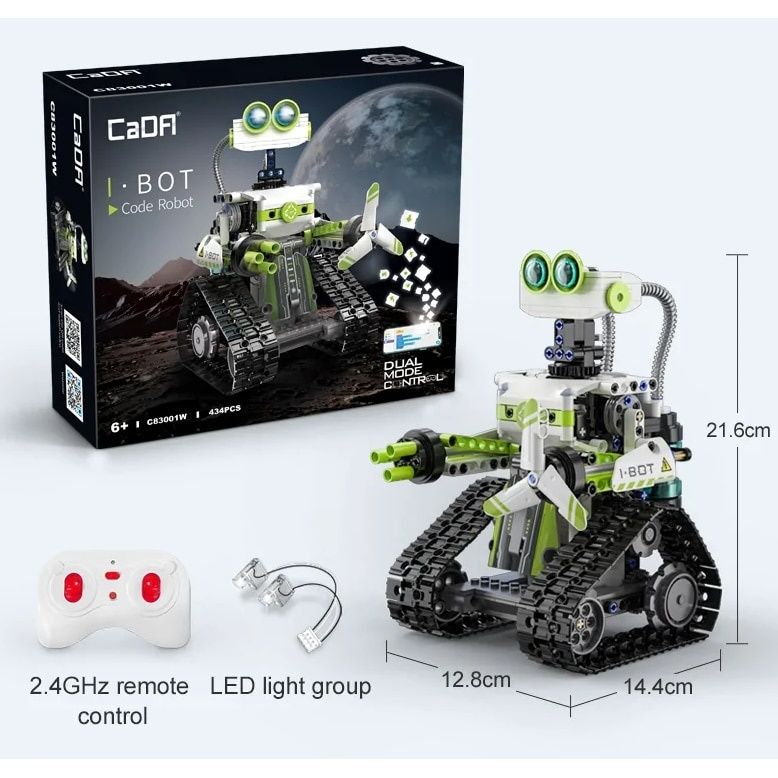 Jucarie Copii Robot Lego CaDFi TY126634 - NOU sigilat Cadou Craciun