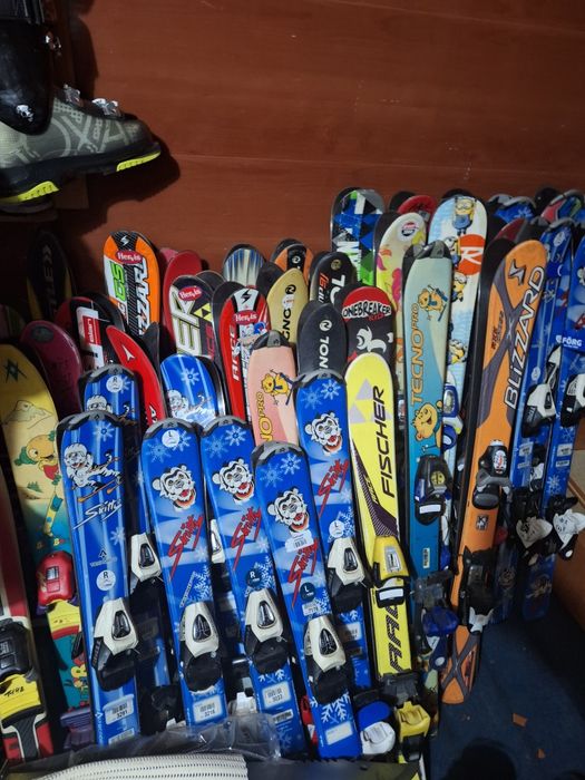 Schiuri copii și adulți/clapari/casti ski/bete