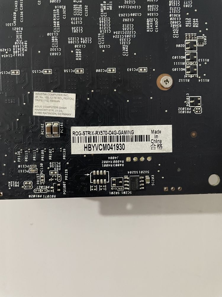 Asus ROG Strix RX 570 4gb gddr5