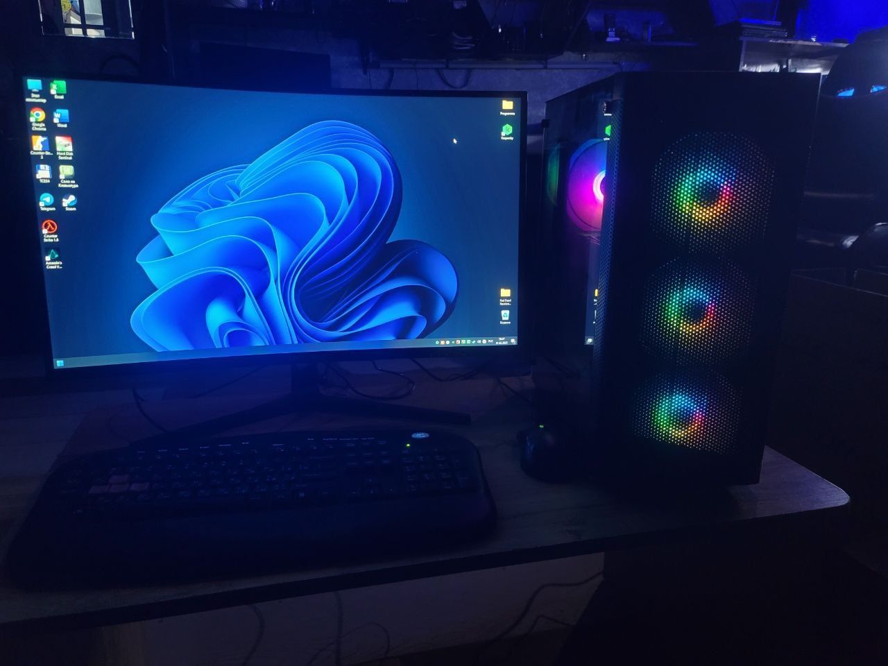 DOTA 2 , CS2  , GTA 5 va Pubg uchun ideal kompyuter Core i 3 12-Gen