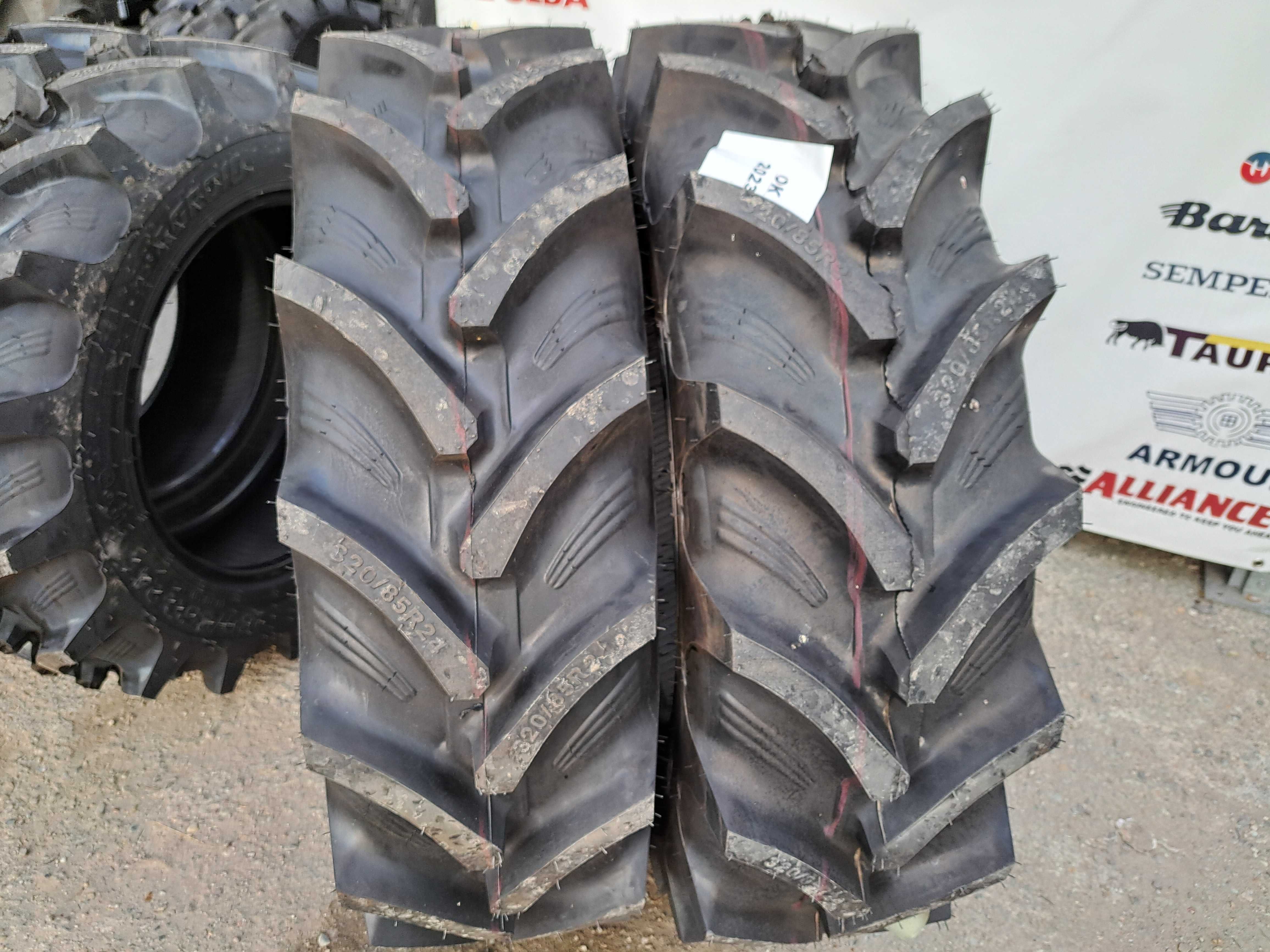 Cauciucuri noi 320/85R24 OZKA anvelope radiale 12.4R24 TRACTOR