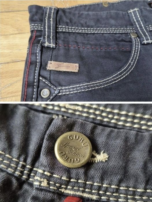 Blugi bărbătești Guru Special Edition - Design Distinctiv - Mărimea 33