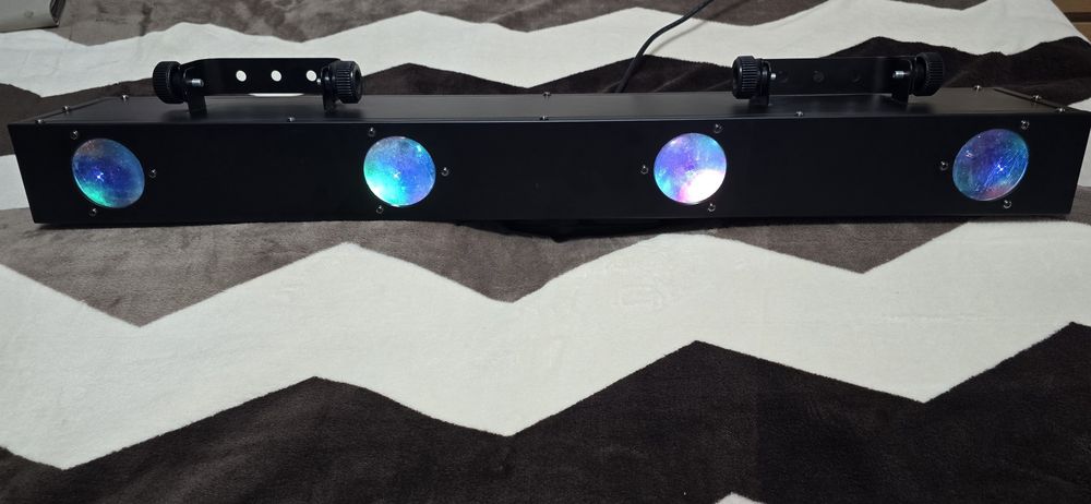 Joc de lumini Involight LED RX350 – efect de raze luminoase RGBWY