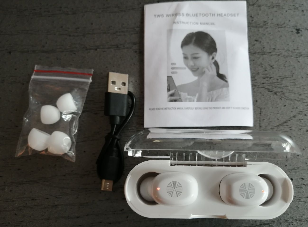 Casti wireless in-ear noi / fara fir / bluetooth / buds hands free