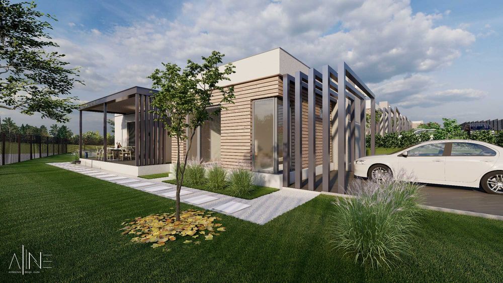 Casa moderna, Natura, View, Open Space, la cheie, numai bagajele.