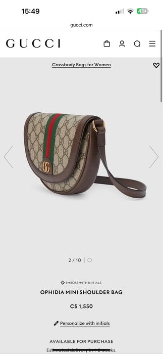 Gucci Ophidia mini shoulder bag