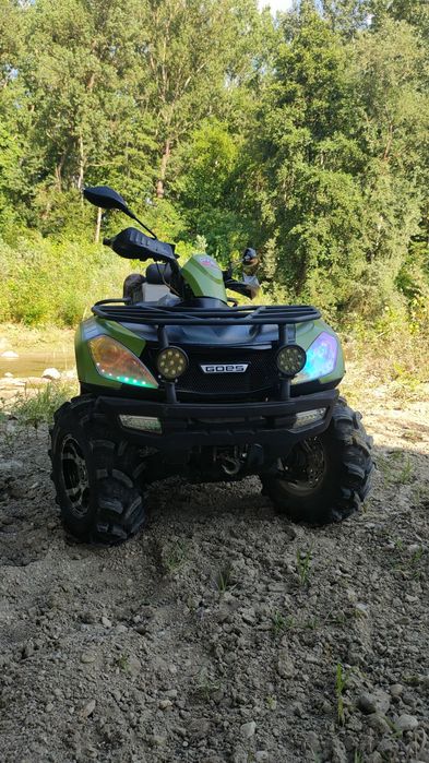 ATV cf moto X6 , goes 625i max