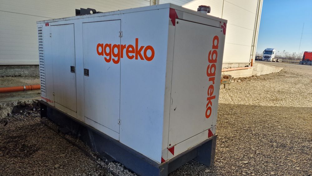 Generator Aggreko 100kw, motor Iveco