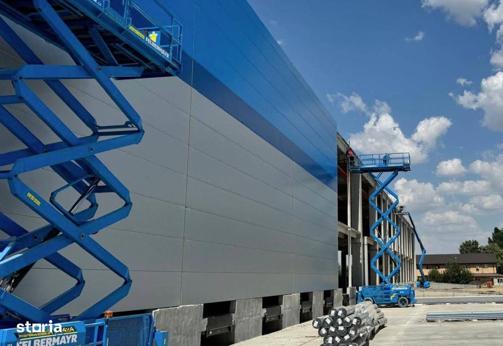 Hala 1800 mp Otopeni cu rampe si drive in, inaltime 10,7m