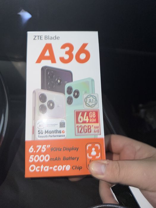 Продам телефон ZTE A36  срочно